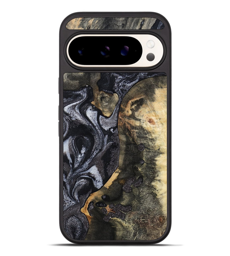 Pixel 10 Pro XL Wood Phone Case - Rikki (Black & White, 799642)