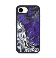 iPhone 16e Wood Phone Case - Alison (Black & White, 799643)