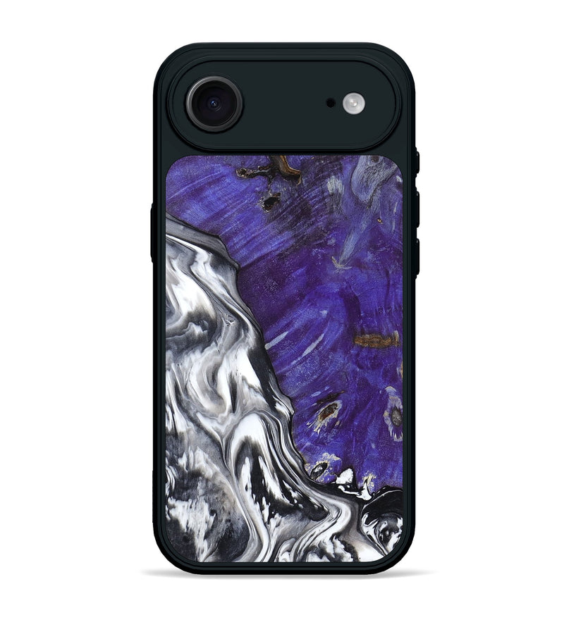 iPhone 17 Air Wood Phone Case - Alison (Black & White, 799643)