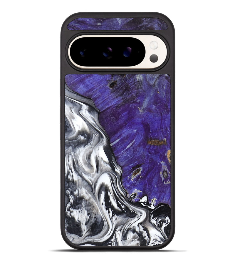 Pixel 10 Pro XL Wood Phone Case - Alison (Black & White, 799643)