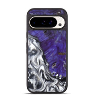 Pixel 9 Wood Phone Case - Alison (Black & White, 799643)