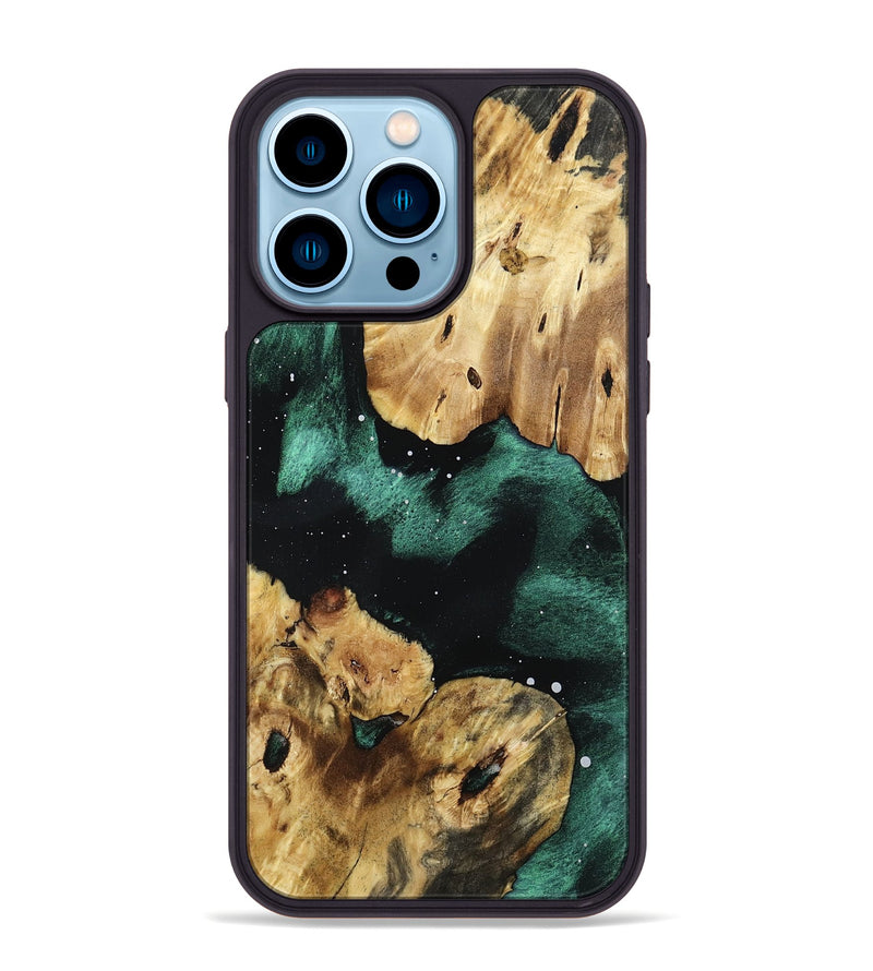 iPhone 14 Pro Max Wood Phone Case - Caren (Cosmos, 799644)
