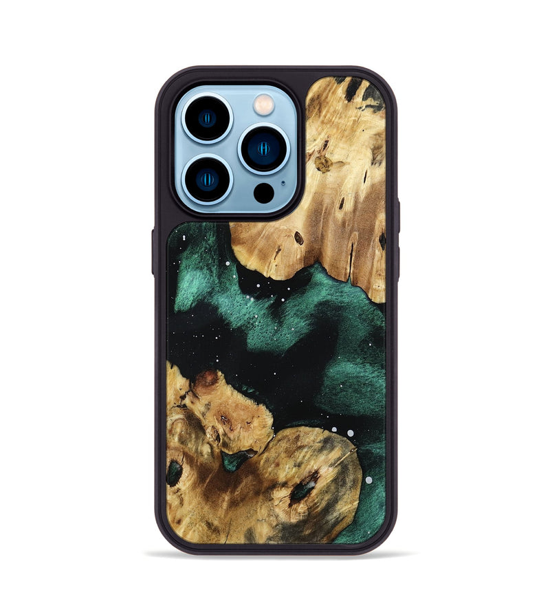 iPhone 14 Pro Wood Phone Case - Caren (Cosmos, 799644)