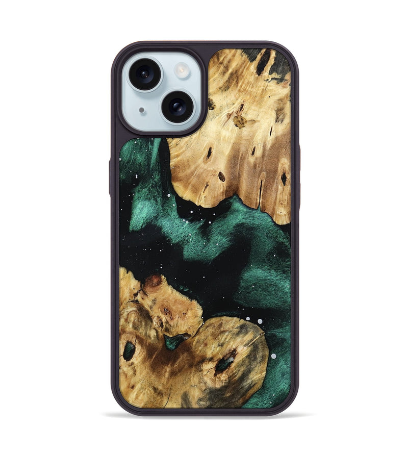 iPhone 15 Wood Phone Case - Caren (Cosmos, 799644)