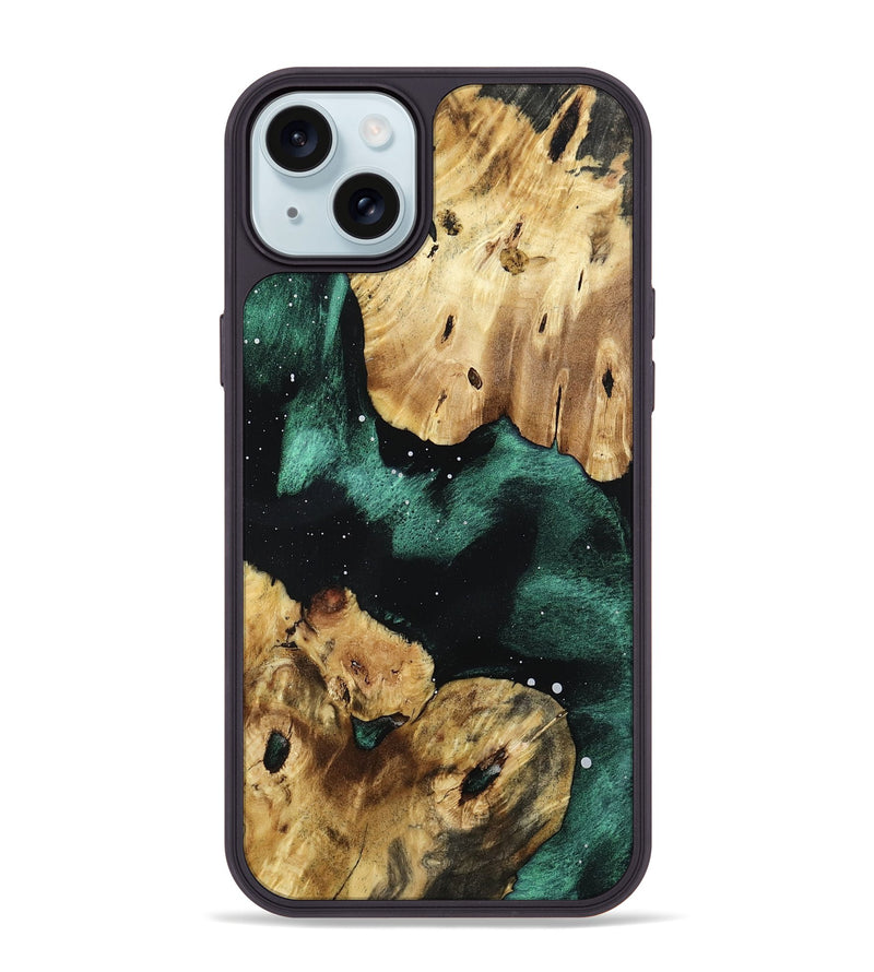 iPhone 15 Plus Wood Phone Case - Caren (Cosmos, 799644)