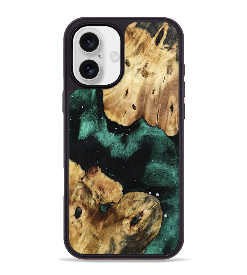 iPhone 16 Plus Wood Phone Case - Caren (Cosmos, 799644)