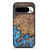 Pixel 10 Pro XL Wood Phone Case - Orion (Teal & Gold, 799655)