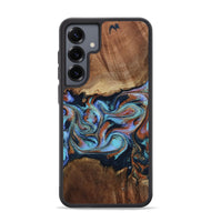Galaxy S25 Plus Wood Phone Case - Atlas (Teal & Gold, 799656)