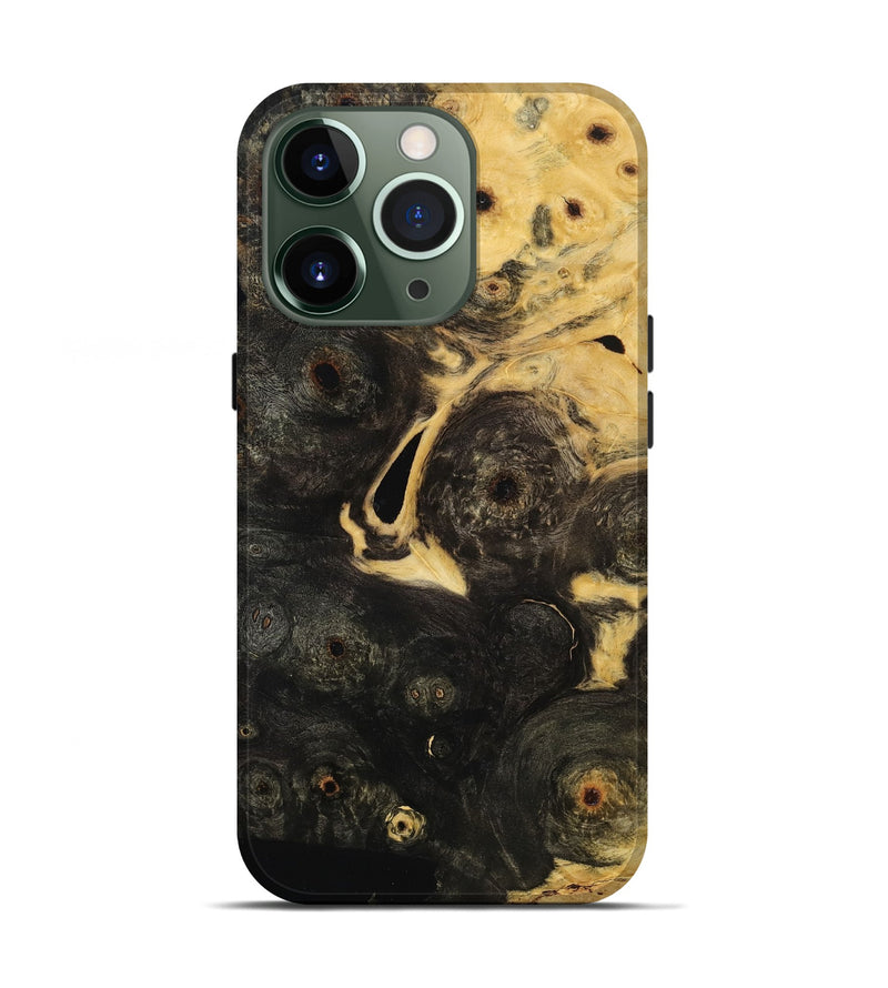 iPhone 13 Pro Wood Live Edge Phone Case - Alyse (Wood Burl, 799658)
