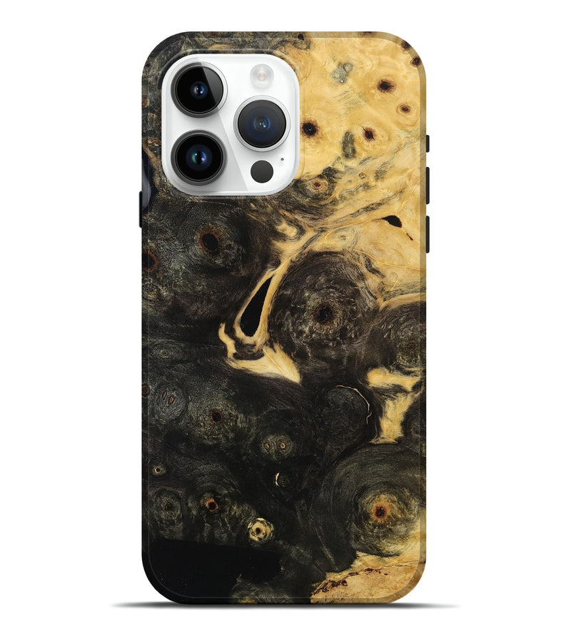 iPhone 15 Pro Max Wood Live Edge Phone Case - Alyse (Wood Burl, 799658)