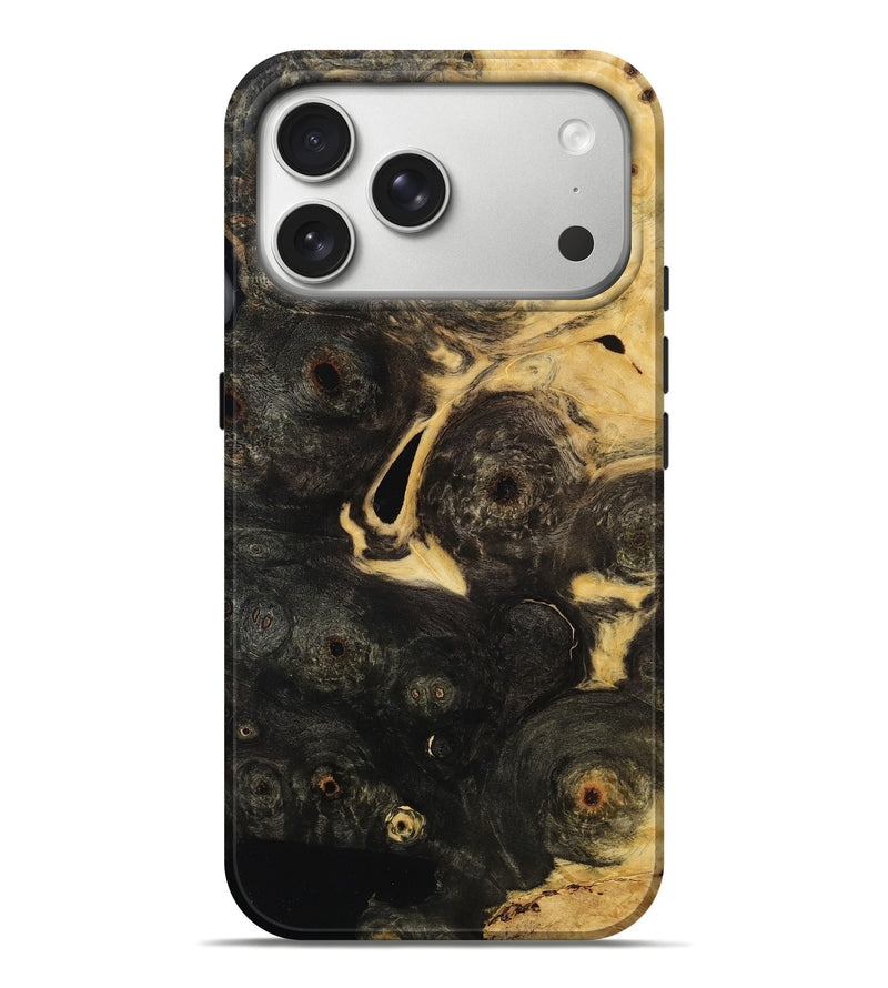 iPhone 17 Pro Max Wood Live Edge Phone Case - Alyse (Wood Burl, 799658)