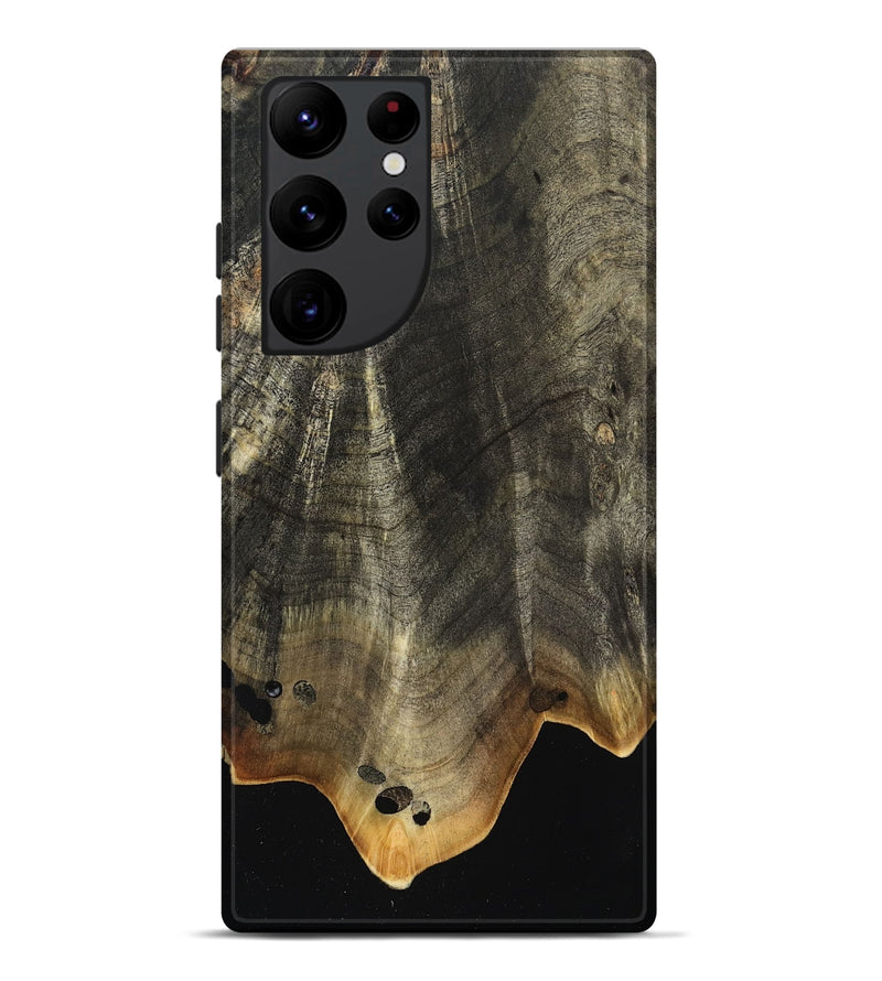 Galaxy S22 Ultra Wood Live Edge Phone Case - Elmo (Wood Burl, 799659)