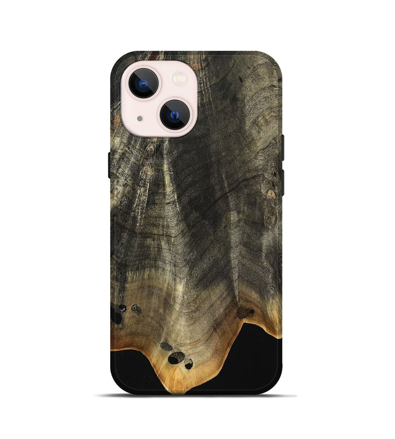 iPhone 13 mini Wood Live Edge Phone Case - Elmo (Wood Burl, 799659)