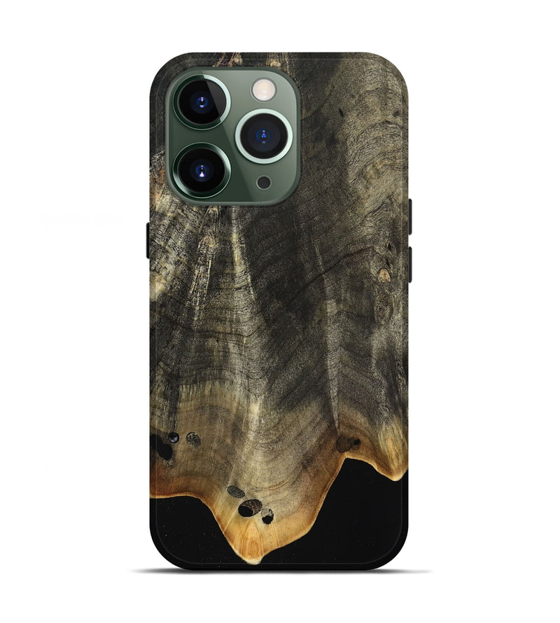 iPhone 13 Pro Wood Live Edge Phone Case - Elmo (Wood Burl, 799659)