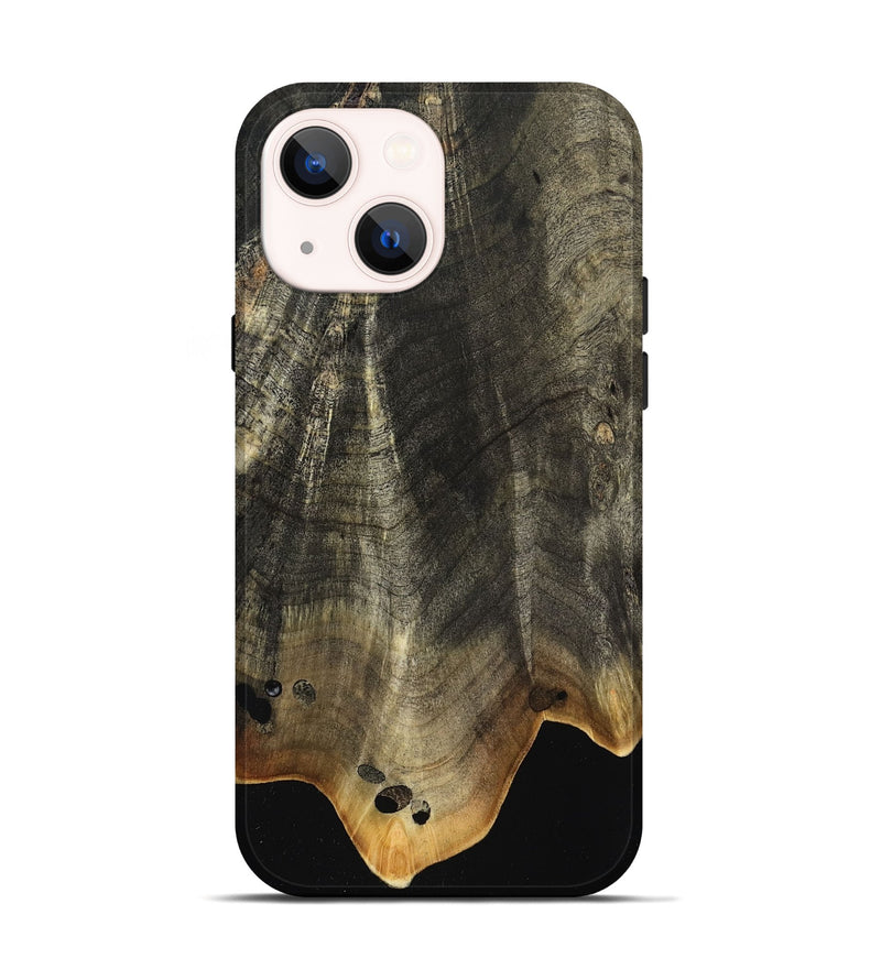 iPhone 14 Wood Live Edge Phone Case - Elmo (Wood Burl, 799659)