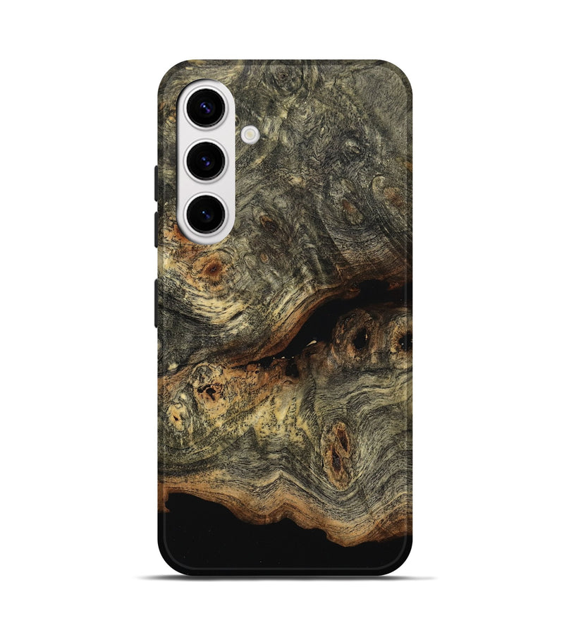 Galaxy S25 Wood Live Edge Phone Case - Johnna (Wood Burl, 799660)