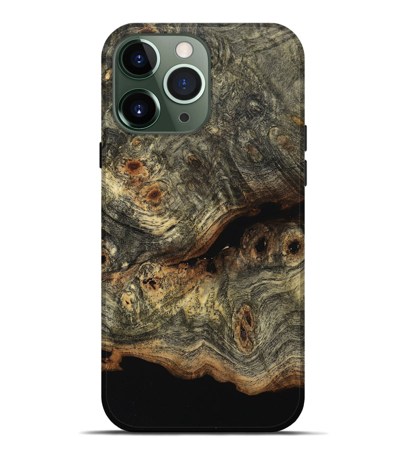iPhone 13 Pro Max Wood Live Edge Phone Case - Johnna (Wood Burl, 799660)