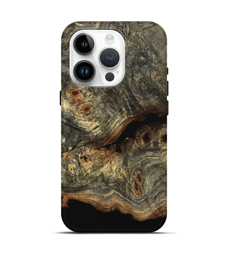 iPhone 15 Pro Wood Live Edge Phone Case - Johnna (Wood Burl, 799660)