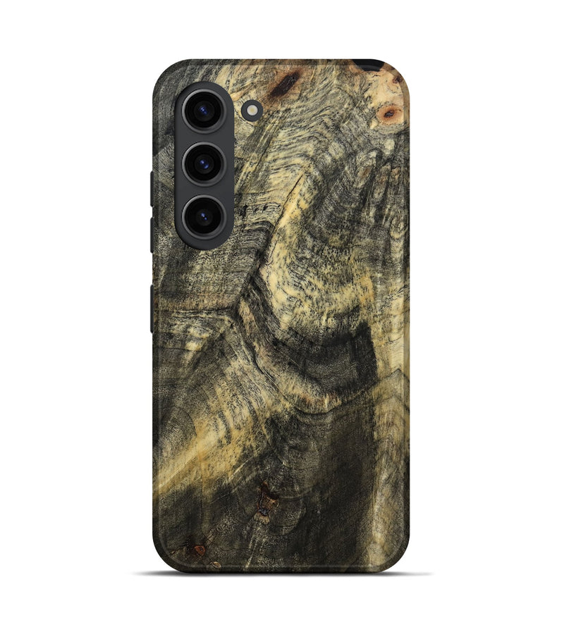 Galaxy S23 Wood Live Edge Phone Case - Memphis (Wood Burl, 799662)
