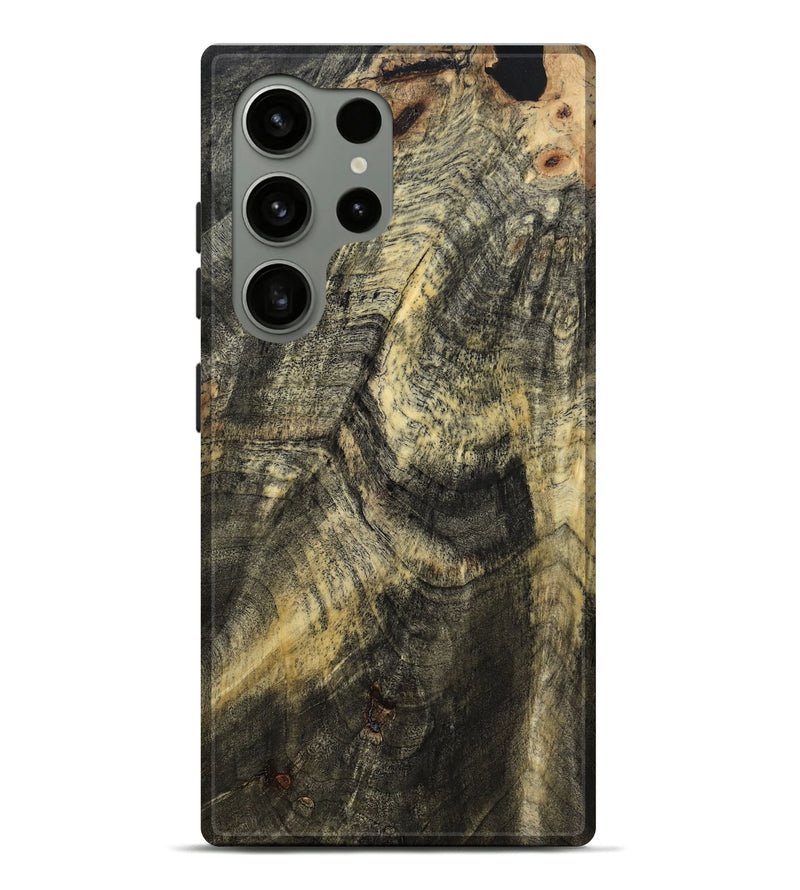 Galaxy S24 Ultra Wood Live Edge Phone Case - Memphis (Wood Burl, 799662)