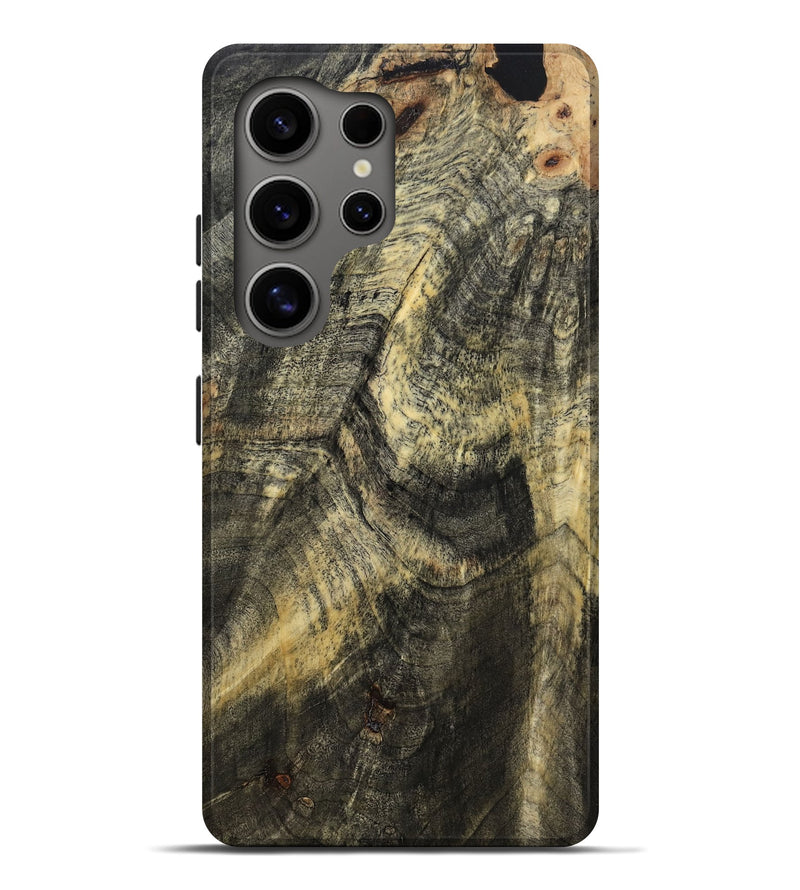 Galaxy S25 Ultra Wood Live Edge Phone Case - Memphis (Wood Burl, 799662)