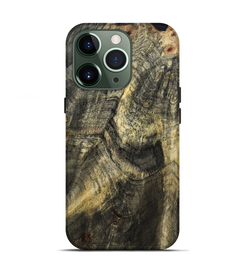 iPhone 13 Pro Wood Live Edge Phone Case - Memphis (Wood Burl, 799662)