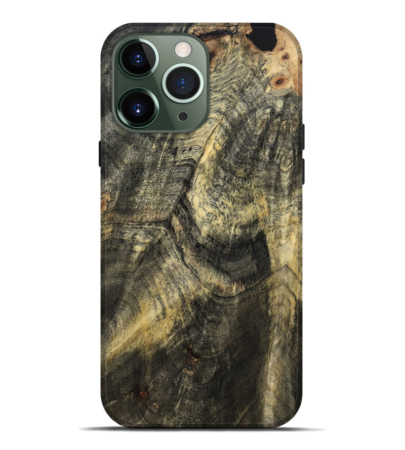 iPhone 13 Pro Max Wood Live Edge Phone Case - Memphis (Wood Burl, 799662)