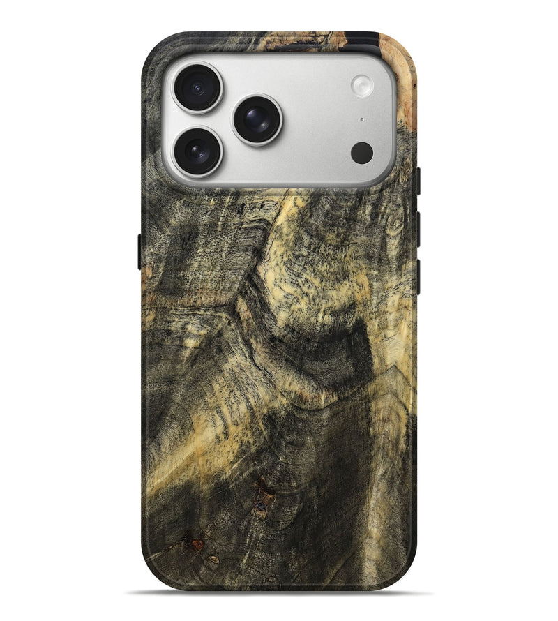 iPhone 17 Pro Max Wood Live Edge Phone Case - Memphis (Wood Burl, 799662)