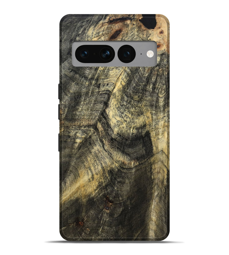 Pixel 7 Pro Wood Live Edge Phone Case - Memphis (Wood Burl, 799662)