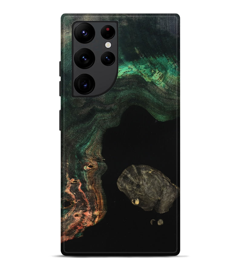 Galaxy S22 Ultra Wood Live Edge Phone Case - Ara (Wood Burl, 799663)