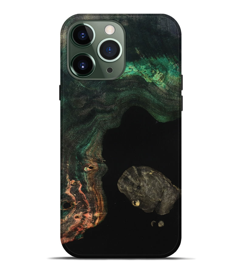 iPhone 13 Pro Max Wood Live Edge Phone Case - Ara (Wood Burl, 799663)