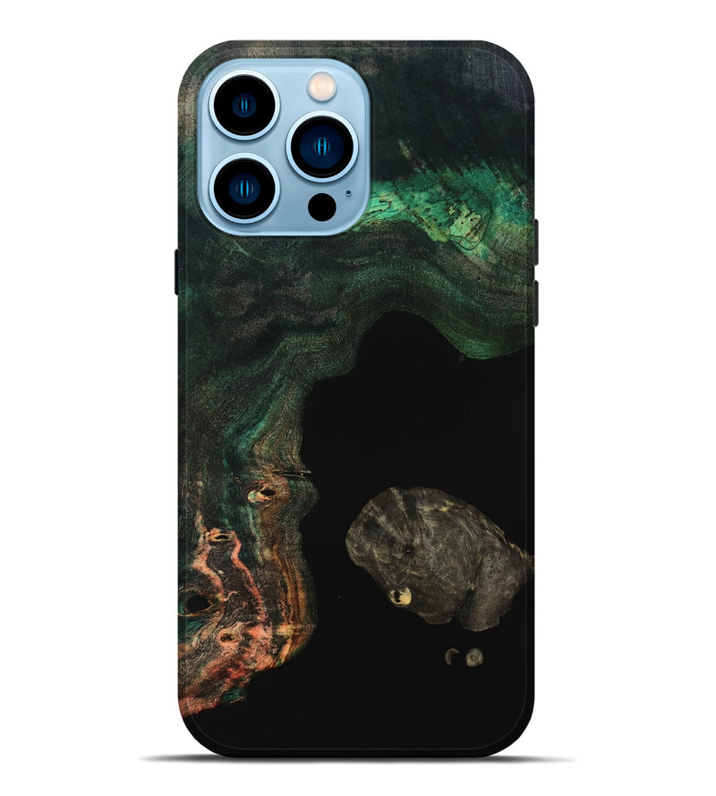 iPhone 14 Pro Max Wood Live Edge Phone Case - Ara (Wood Burl, 799663)