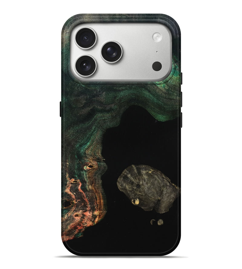 iPhone 17 Pro Max Wood Live Edge Phone Case - Ara (Wood Burl, 799663)