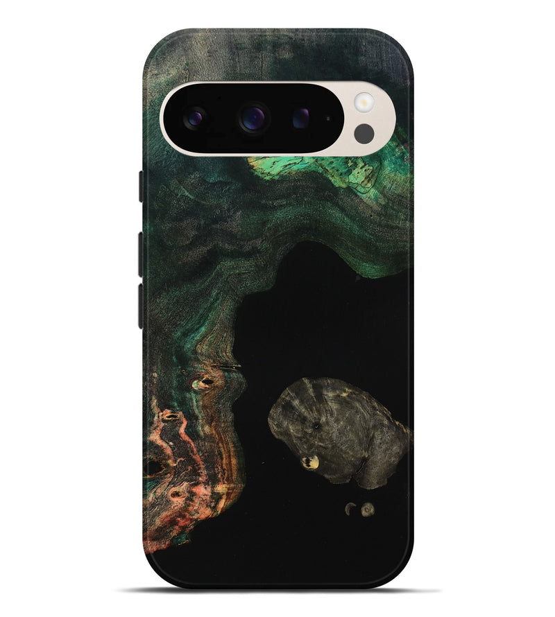 Pixel 9 Pro XL Wood Live Edge Phone Case - Ara (Wood Burl, 799663)