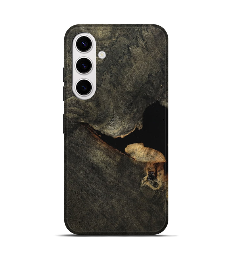 Galaxy S25 Wood Live Edge Phone Case - Mervin (Wood Burl, 799664)