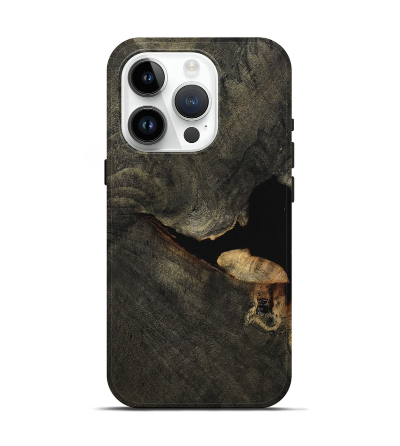 iPhone 15 Pro Wood Live Edge Phone Case - Mervin (Wood Burl, 799664)