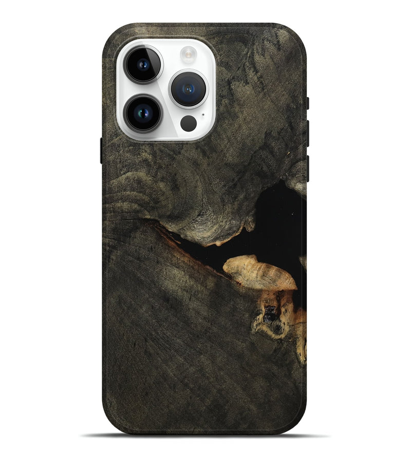 iPhone 15 Pro Max Wood Live Edge Phone Case - Mervin (Wood Burl, 799664)