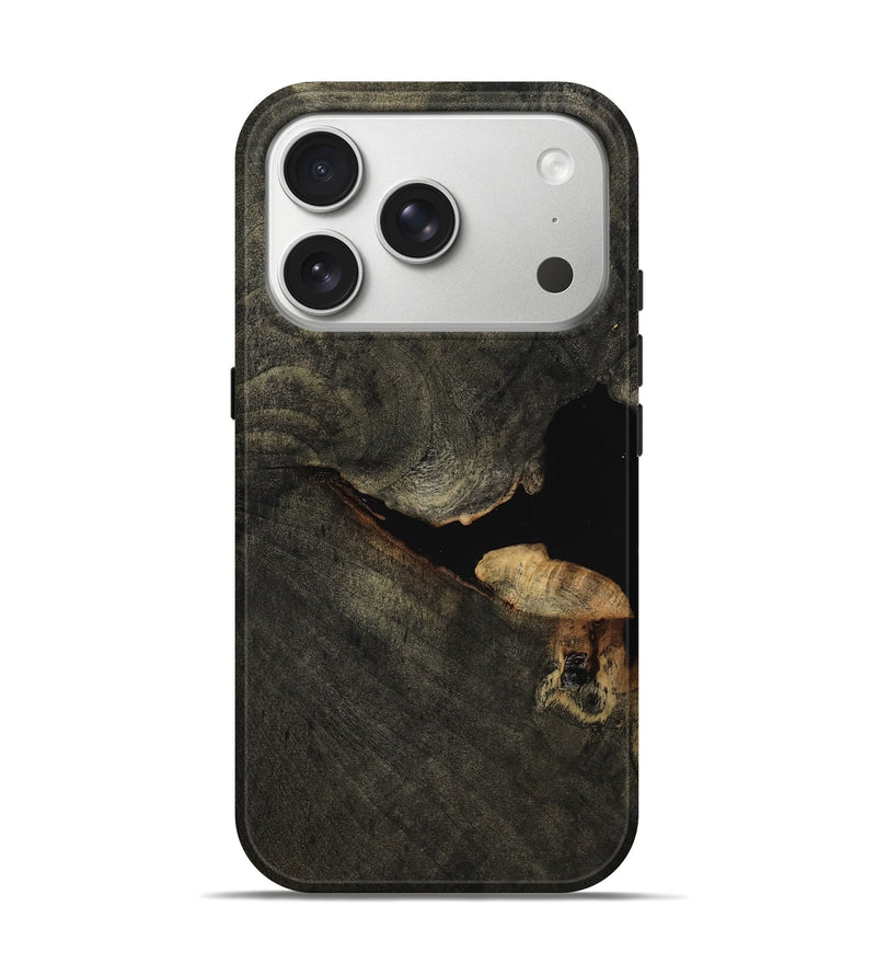iPhone 17 Pro Wood Live Edge Phone Case - Mervin (Wood Burl, 799664)
