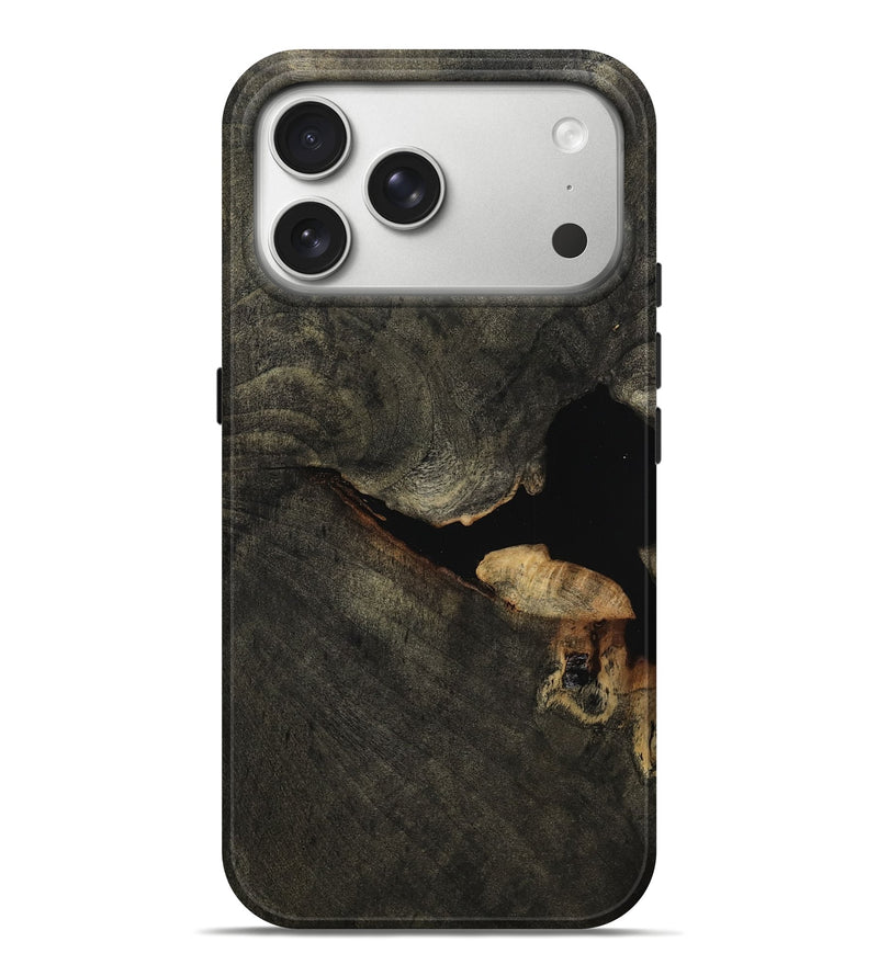 iPhone 17 Pro Max Wood Live Edge Phone Case - Mervin (Wood Burl, 799664)