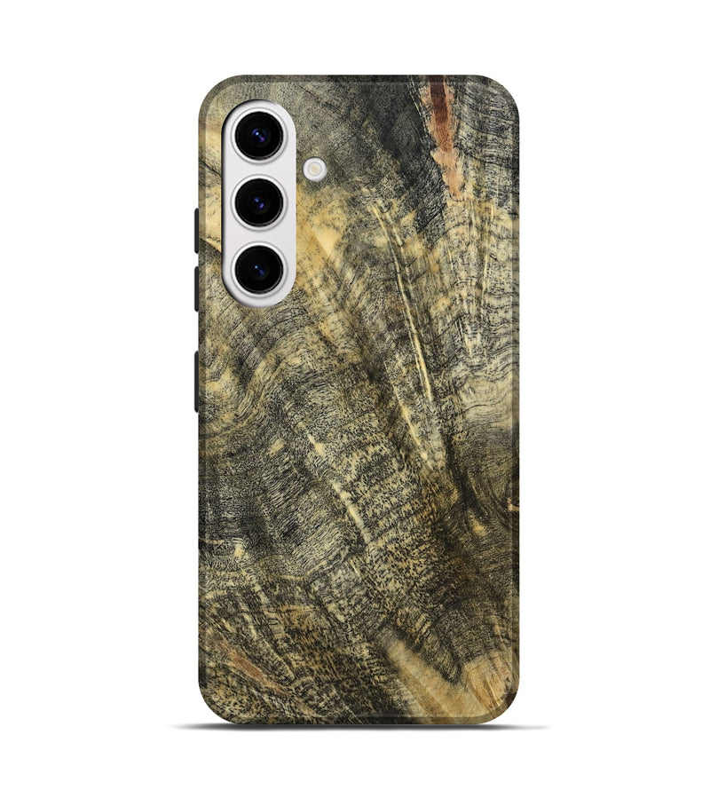 Galaxy S25 Wood Live Edge Phone Case - Everly (Wood Burl, 799665)
