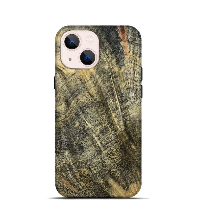 iPhone 13 mini Wood Live Edge Phone Case - Everly (Wood Burl, 799665)