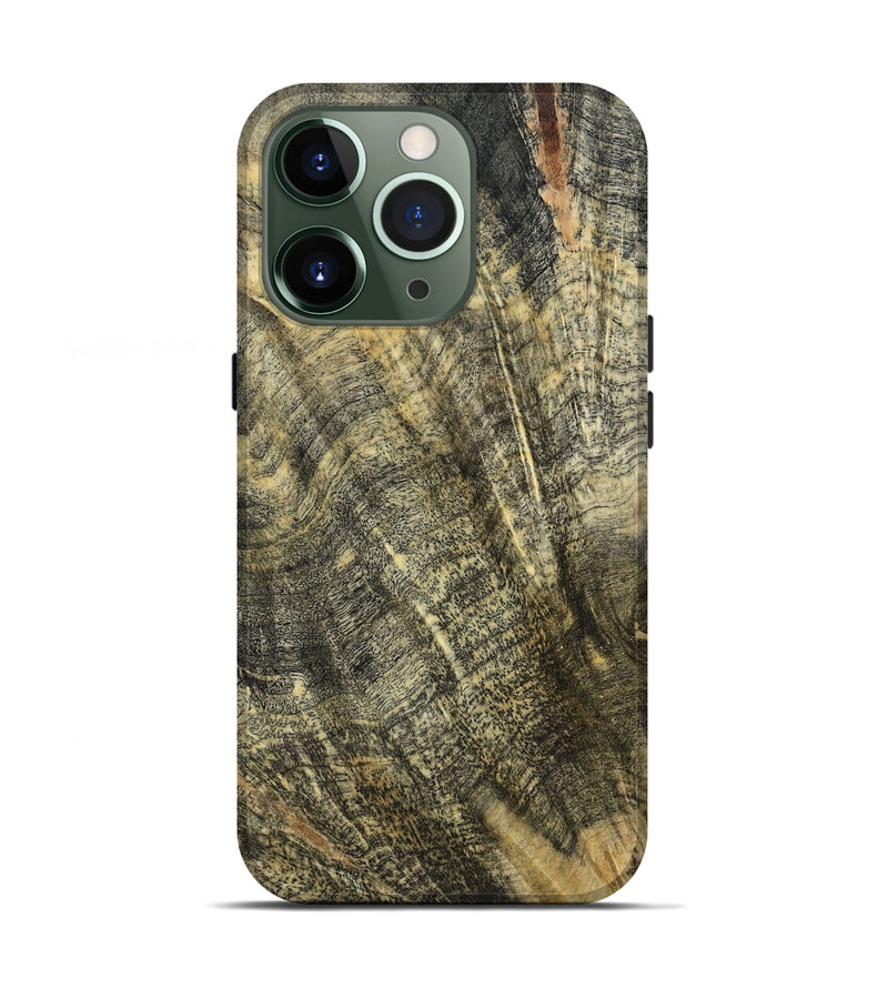 iPhone 13 Pro Wood Live Edge Phone Case - Everly (Wood Burl, 799665)