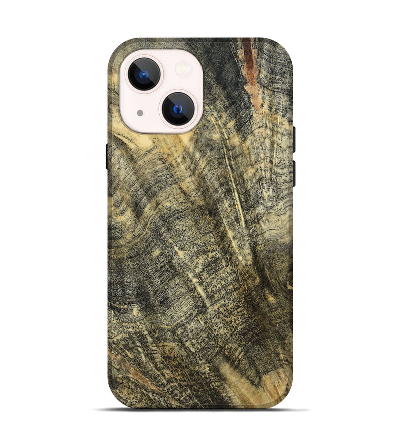 iPhone 14 Wood Live Edge Phone Case - Everly (Wood Burl, 799665)
