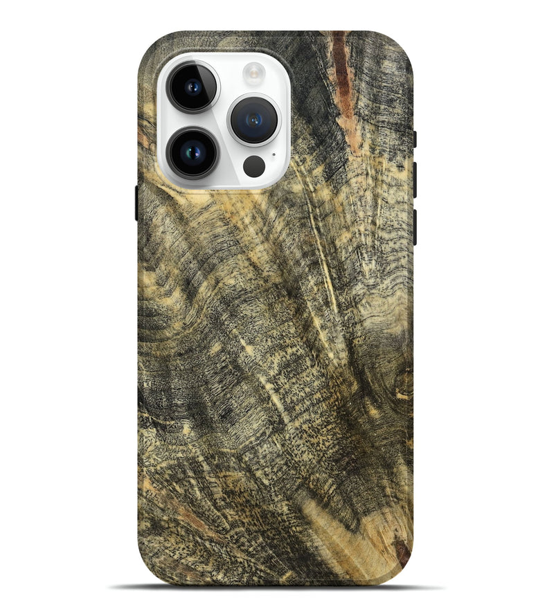 iPhone 15 Pro Max Wood Live Edge Phone Case - Everly (Wood Burl, 799665)