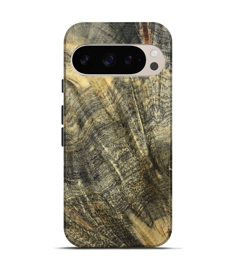 Pixel 9 Wood Live Edge Phone Case - Everly (Wood Burl, 799665)