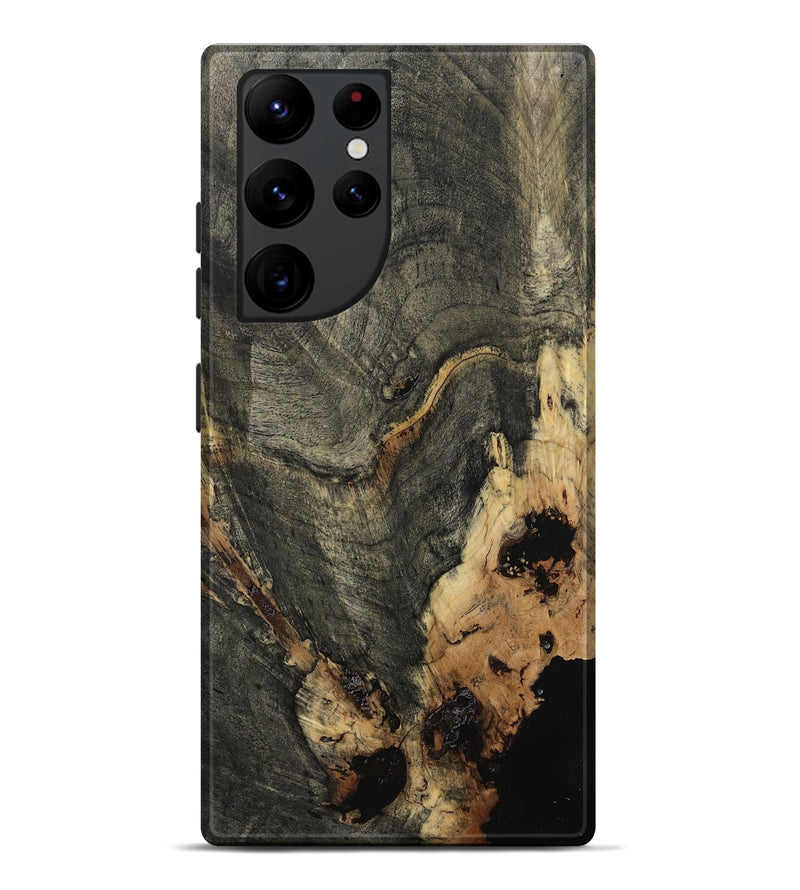 Galaxy S22 Ultra Wood Live Edge Phone Case - Ronin (Wood Burl, 799666)