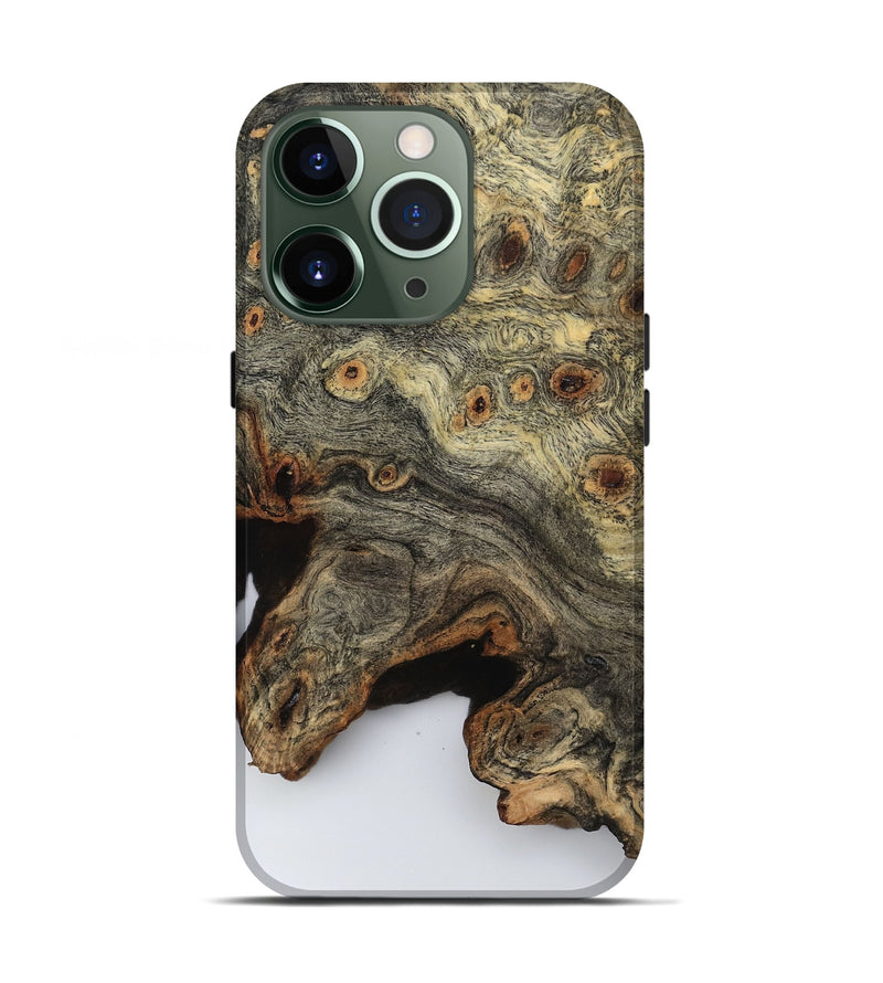 iPhone 13 Pro Wood Live Edge Phone Case - Millie (Clear, 799668)