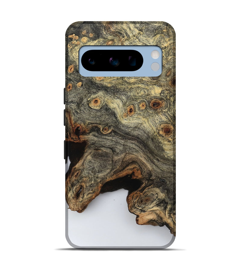 Pixel 8 Pro Wood Live Edge Phone Case - Millie (Clear, 799668)