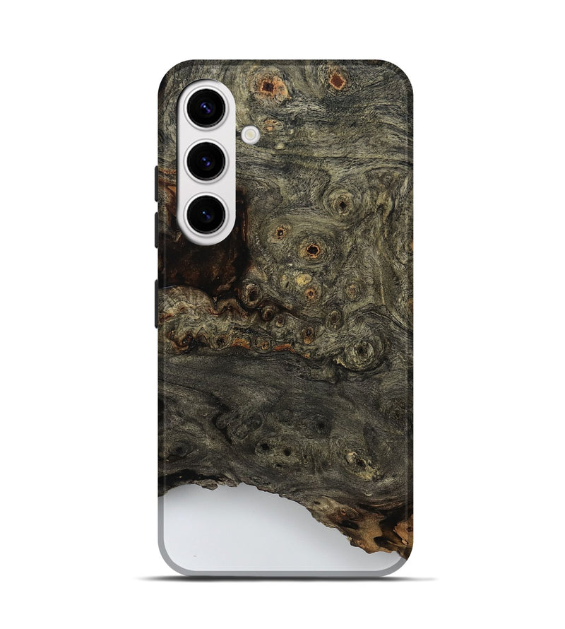 Galaxy S25 Wood Live Edge Phone Case - Reece (Clear, 799669)