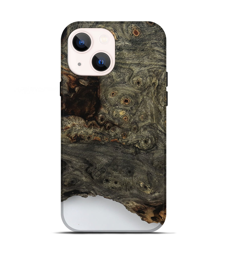 iPhone 13 Wood Live Edge Phone Case - Reece (Clear, 799669)